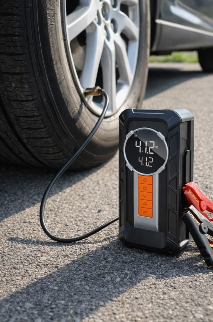 Аварийен стартер за кола с компресор – решение при всяка ситуация